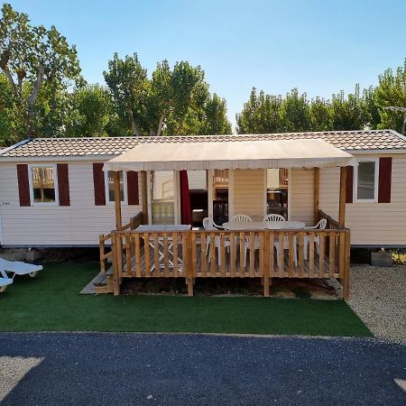 Mobilhome Des Sables วัลราส์-ปลาจ ภายนอก รูปภาพ