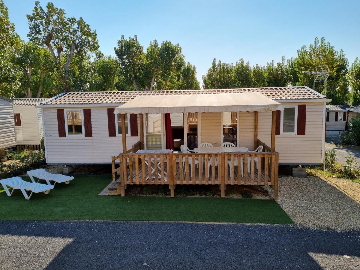 Mobilhome Des Sables วัลราส์-ปลาจ ภายนอก รูปภาพ