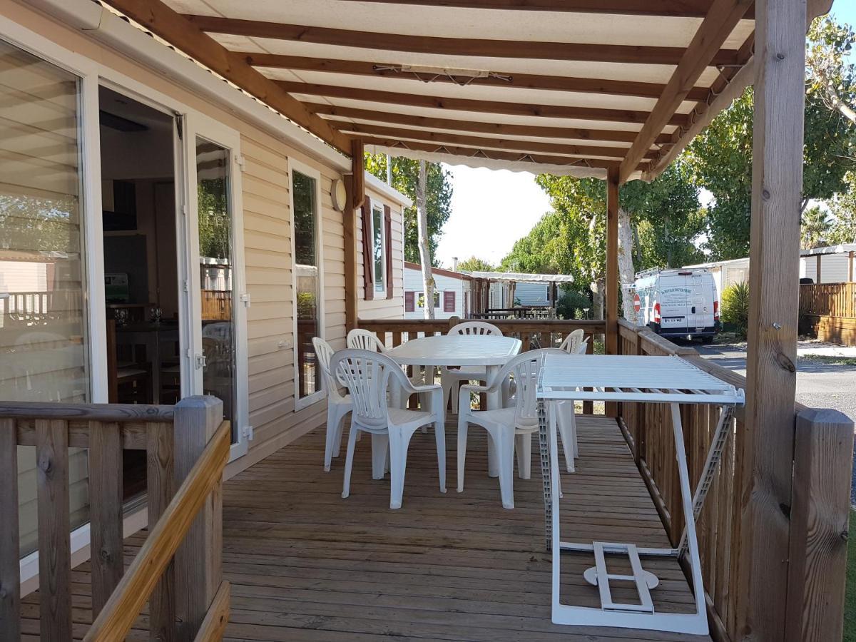 Mobilhome Des Sables วัลราส์-ปลาจ ภายนอก รูปภาพ