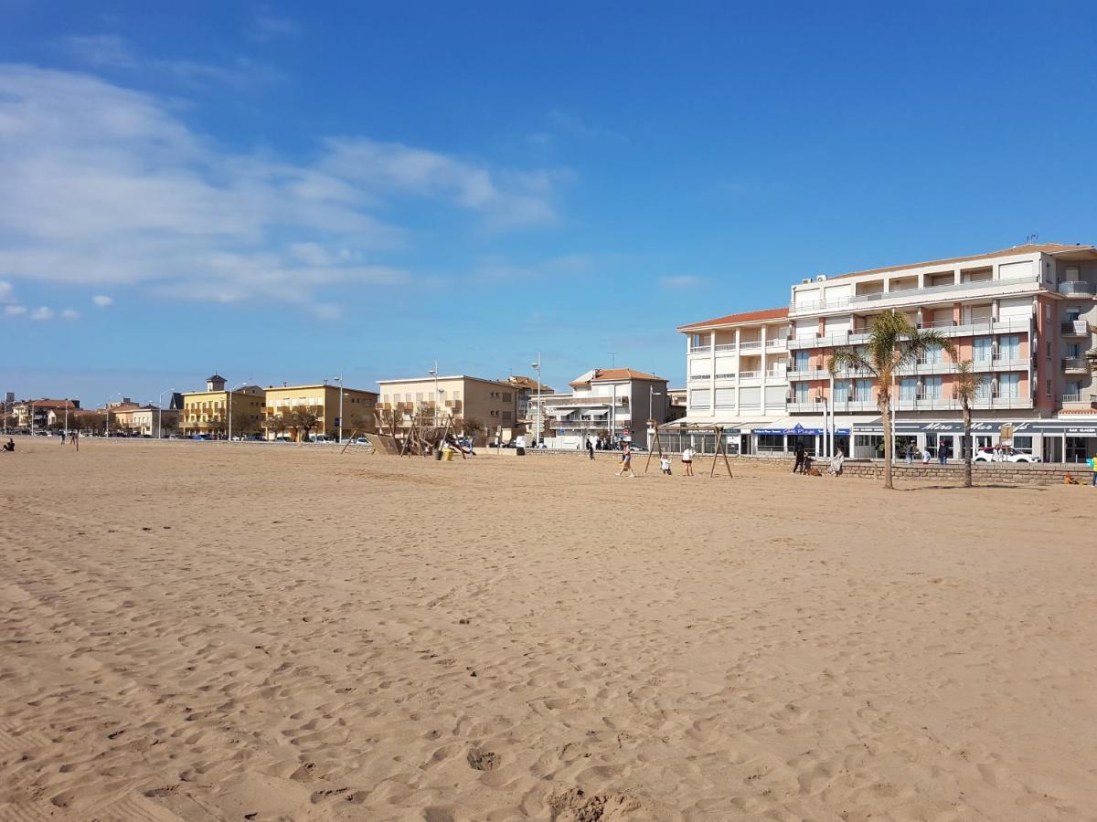 Mobilhome Des Sables วัลราส์-ปลาจ ภายนอก รูปภาพ